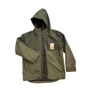 Patagonia NWT 4-1 Jacket-BOYS-Everyday Jacket, Industrial Green, M-Size 10